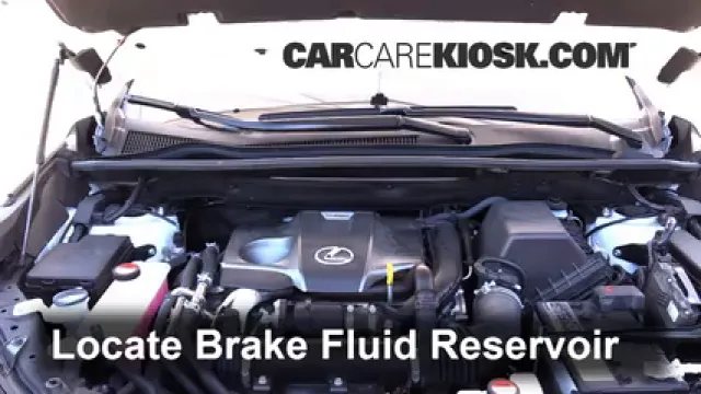 2015 Lexus NX200t 2.0L 4 Cyl. Turbo Líquido de frenos Agregar fluido